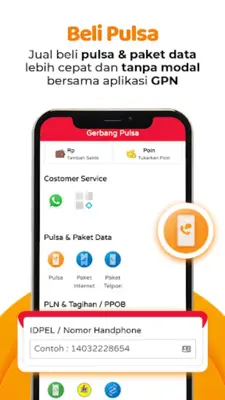 Gerbang Pulsa android App screenshot 1